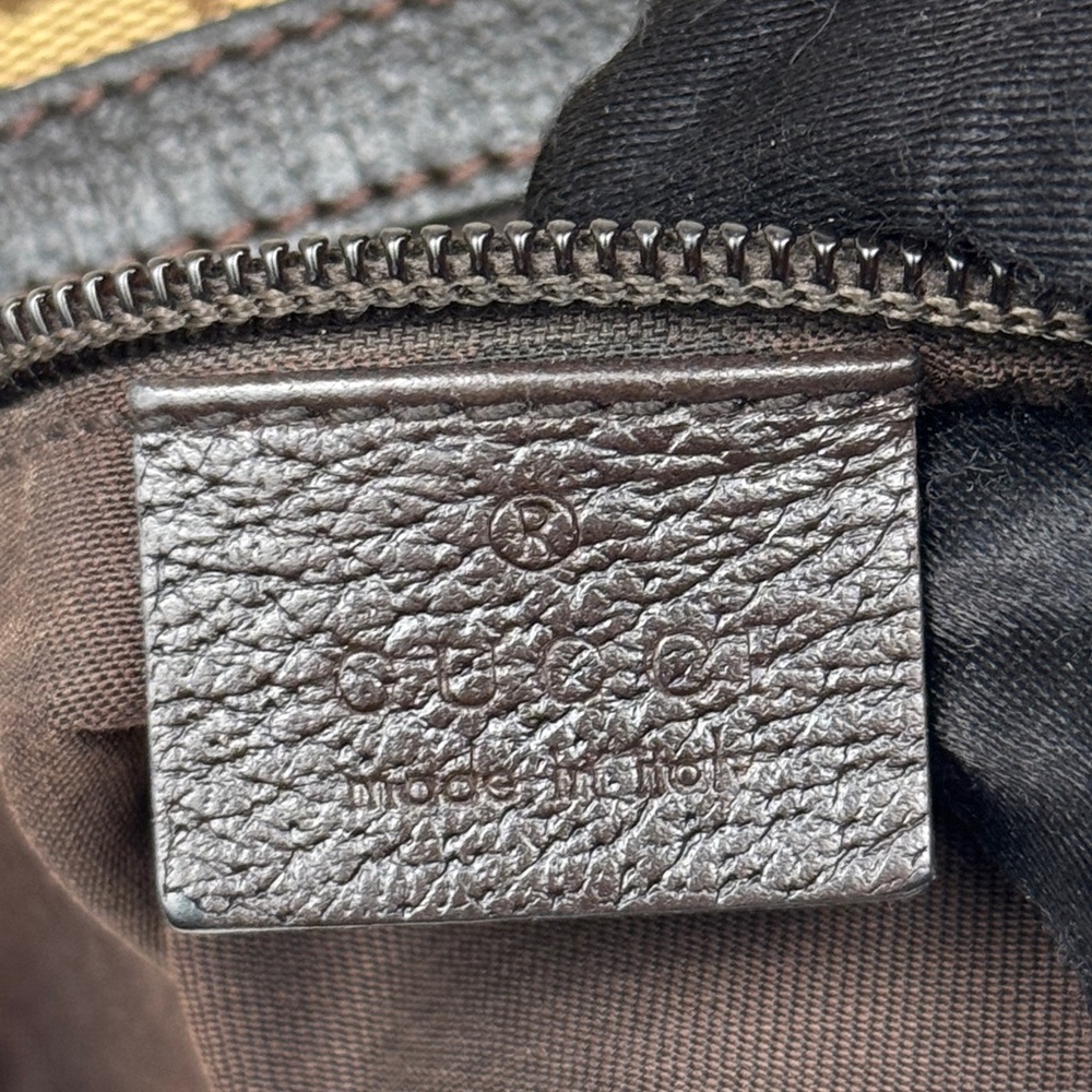 Gucci HalfMoon Brown Crossbody Bag - Picture 13 of 16
